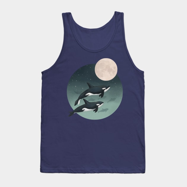 Moonlight Caravan Tank Top by LauraGraves